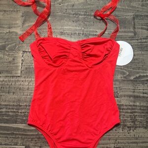 Women’s Princess Polly Red Bodysuit
